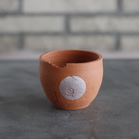 N/OH｜TERRACOTTA MIX / BASiC POT-BOWL-LOW / +Moon / XS (3号)  no.726-84