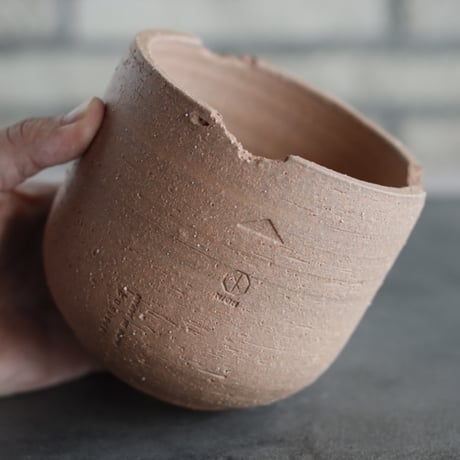 N/OH｜TERRACOTTA MIX / BASiC POT-BOWL-HIGH / S (4号)  no.726-113