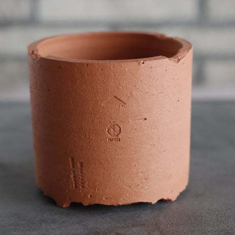 N/OH｜TERRACOTTA MIX / BASiC POT-CYLINDER-HIGH / S (4号)  no.726-80