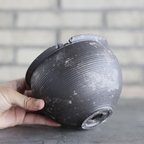 TAKERO POT｜黒錆 (5号) no.1025-45