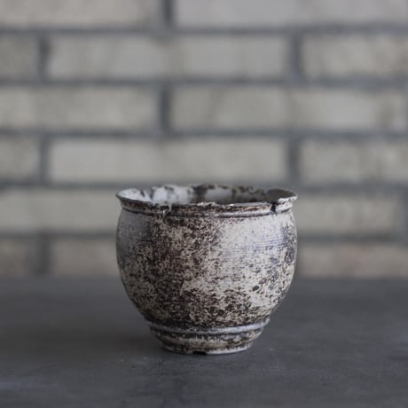TAKERO POT｜白錆 (3.5号) no.1025-105