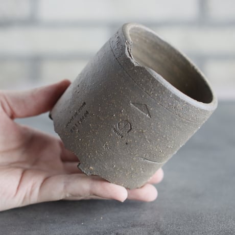 N/OH｜TERRACOTTA MIX / BASiC POT-CYLINDER-HIGH / SS (3号)  no.726-70