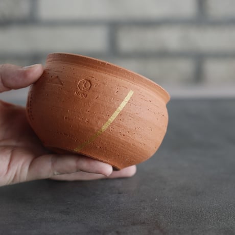 N/OH｜TERRACOTTA MIX / BASiC POT-TSUBO-LOW / +Line / SS (3.5号)  no.726-34