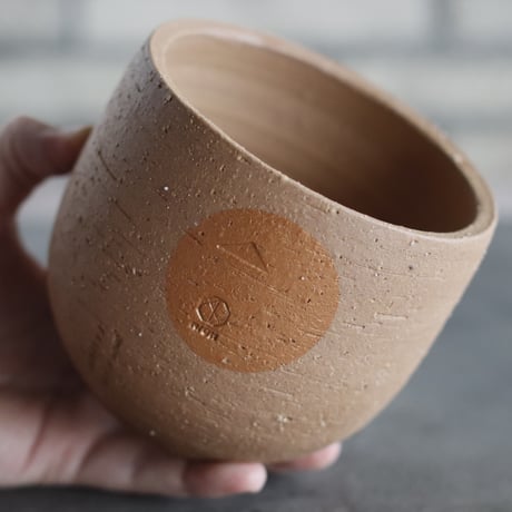 N/OH｜TERRACOTTA MIX / BASiC POT-BOWL-HIGH / +Moon / S (4号)  no.726-112