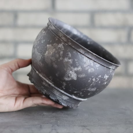 TAKERO POT｜黒錆 (6号) no.1025-8