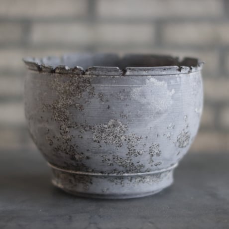 TAKERO POT｜灰錆  (7号) no.1025-3