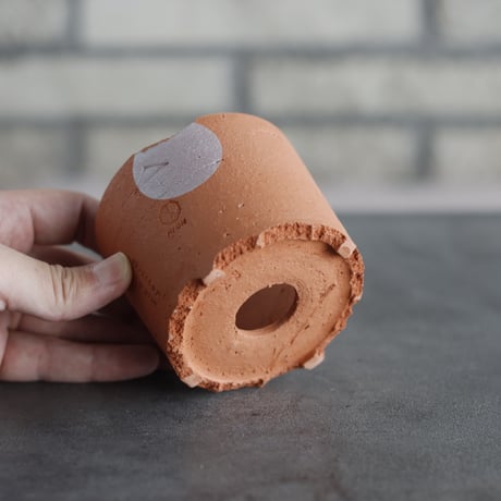 N/OH｜TERRACOTTA MIX / BASiC POT-CYLINDER-MID / +Moon / XS (2.5号)  no.726-56