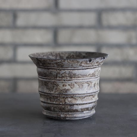 TAKERO POT｜白錆 (4.5号) no.1025-63