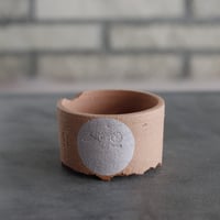 N/OH｜TERRACOTTA MIX / BASiC POT-CYLINDER-LOW / +Moon / XS (3号)  no.726-52