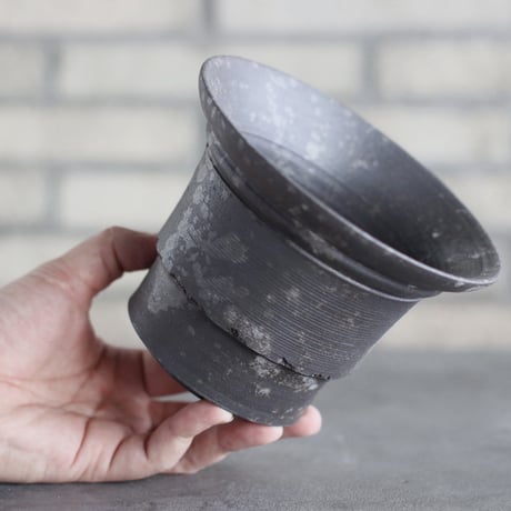 TAKERO POT｜黒錆 (5号) no.1025-47