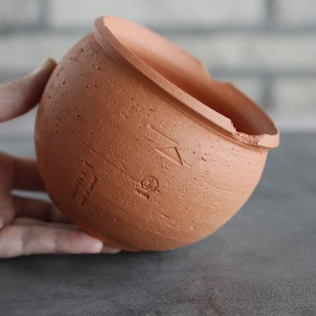 N/OH｜TERRACOTTA MIX / BASiC POT-TSUBO-MID / S (4.5号)  no.726-45