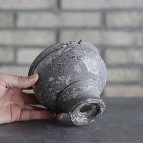 TAKERO POT｜灰錆 (4.5号) no.1025-16