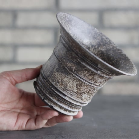 TAKERO POT｜白錆 (5号) no.1025-53