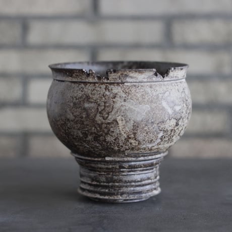 TAKERO POT｜白錆 (4.5号) no.1025-60