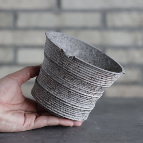 TAKERO POT｜灰錆 (4.5号) no.1025-31