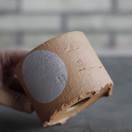 N/OH｜TERRACOTTA MIX / BASiC POT-CYLINDER-MID / +Moon / SS (3号)  no.726-64