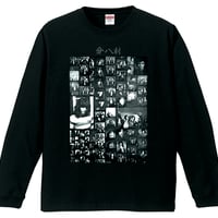 村八分 ロングスリーブT-SHIRT TYPE-D black＜ステッカー付-11月入荷／予約商品＞