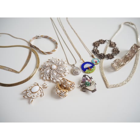 【アメリカ買付】Special price【スペシャル プライス】カナダ製 シルバー925 編み込み ネックレス / ヴィンテージ・コスチュームジュエリー