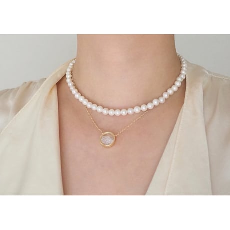 Special price【スペシャルプライス】KENZO ケンゾー シンプルパール ローズ ネックレス/ ヴィンテージアクセサリー