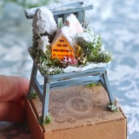 冬の森の灯るハウスーB