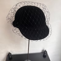 ネットラッピングラビットフェルトキャップ