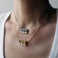 Stainless ’ Line ’ ネックレス / Gold