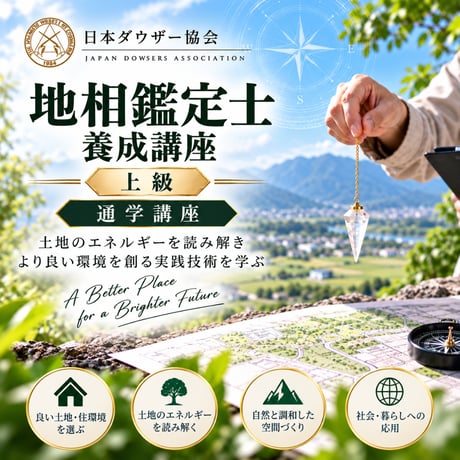 【通学】地相鑑定士中級コース（中級+上級）
