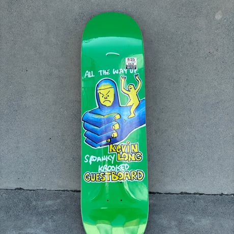 [KROOKED] KEVIN LONG  GUEST PRO  (TRUE FIT MOLD) - 8.25" x 31.5”