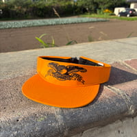 ANTI HERO　サンバイザー　"BASIC EAGLE STRAPBACK VISOR"　(Orange / Black)