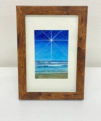 2026深瀬啓介＊原画作品『The  Star』(フォトフレームサイズ)