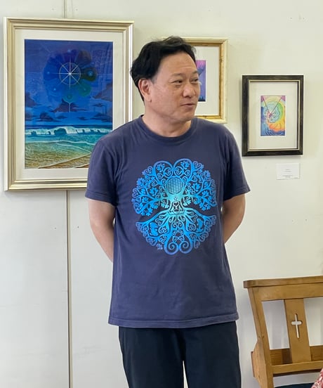 2026深瀬啓介＊原画作品『The  Star』 (ミニ額)  k