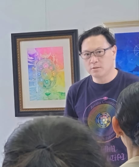 2026深瀬啓介＊原画作品『The  Star』 (ミニ額)  k