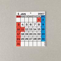 PAPIER LABO. 2027 DESKTOP CALENDAR