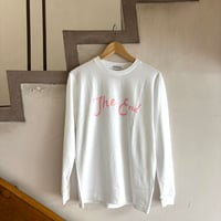 Cinephile Long T-Shirts "The End” White シネフィルTシャツ The End ホワイト