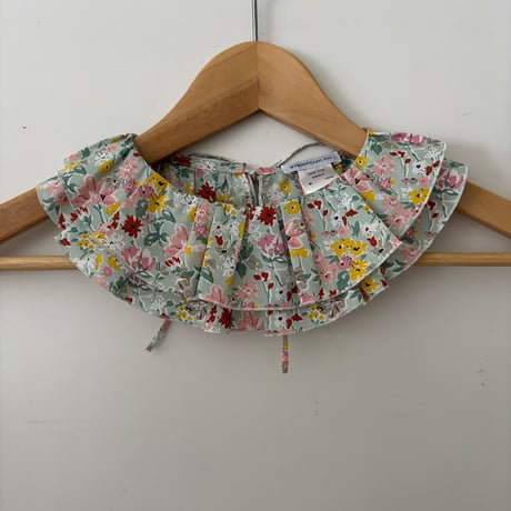 DOUBLE RUFFLE COLLAR "Petal" Liberty Gray ダブルラッフルカラー"花びら"リバティグレー
