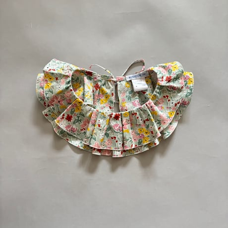 DOUBLE RUFFLE COLLAR "Petal" Liberty Gray ダブルラッフルカラー"花びら"リバティグレー
