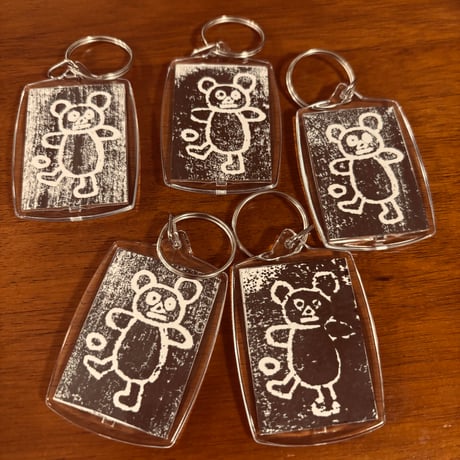 Printmaking keychain/版画キーホルダー