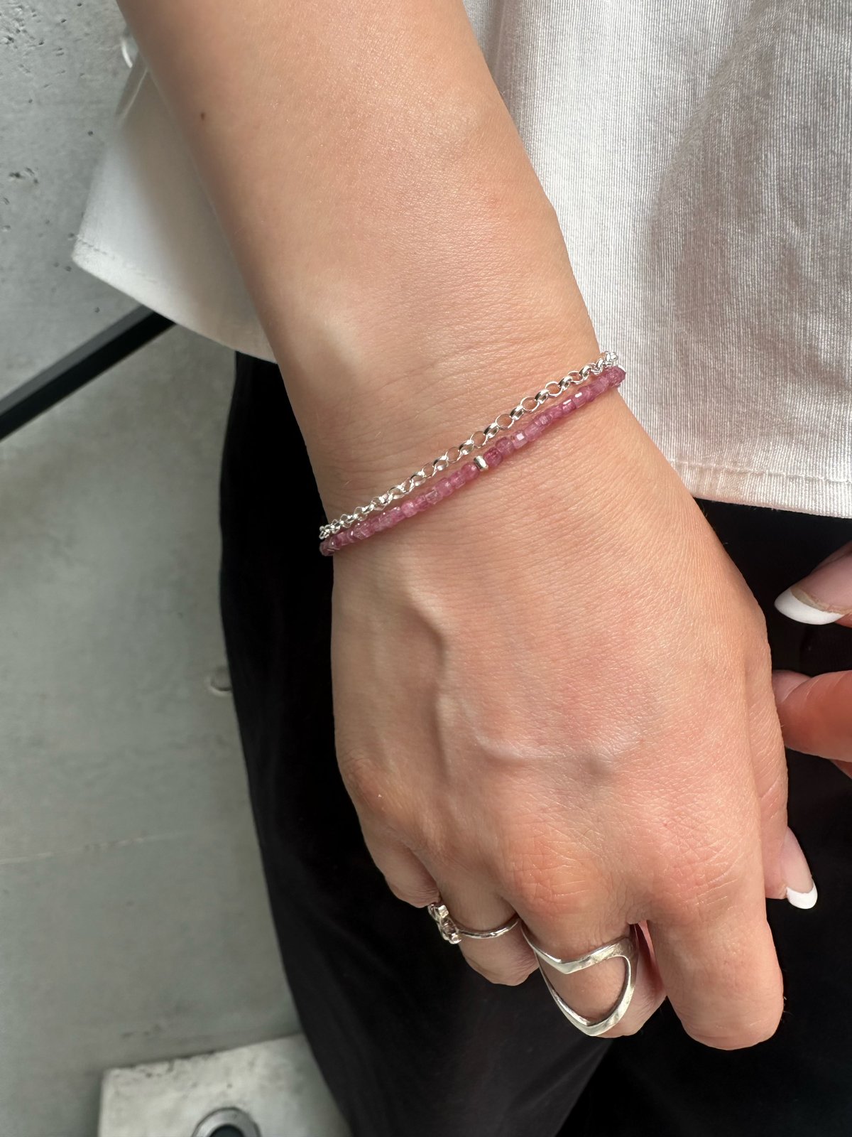 Deluxe infinity Bracelet/ブレスレット Infinity Bracelet | nananbijouxxx