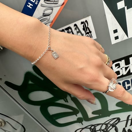 Letter charm (シルバー/数字)
