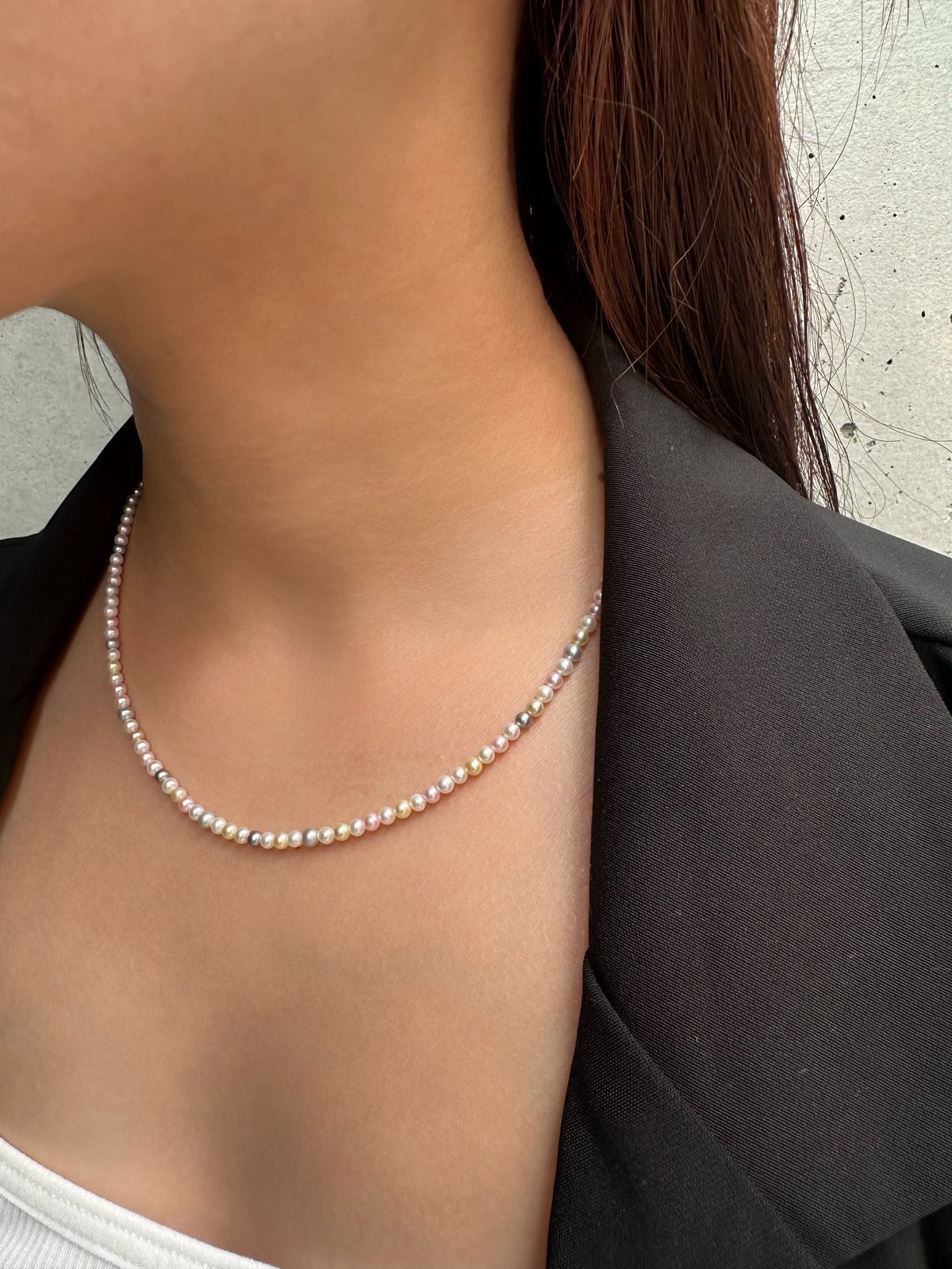 Aurora Pearl Necklace | nananbijouxxx