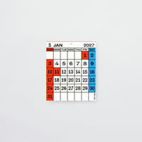 PAPIER LABO.〈2027 DESKTOP CALENDAR〉
