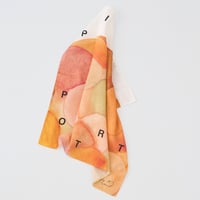 UMITARO ABE〈PIANO PORTRAIT HANDKERCHIEF〉