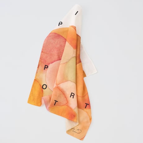 UMITARO ABE〈PIANO PORTRAIT HANDKERCHIEF〉