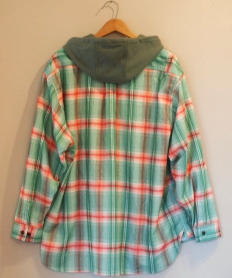 "IMPRESTORE"Flannel Hooded Shirts [Springsteen]