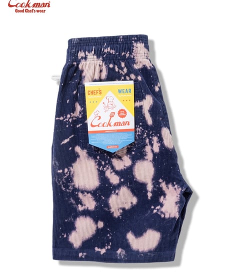 "COOKMAN"Tie-Dye Corduroy Shorts