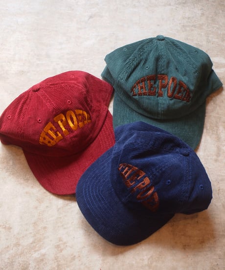 "THE POEM"5Panel Corduroy Cap