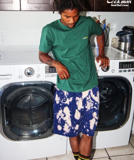 "COOKMAN"Tie-Dye Corduroy Shorts