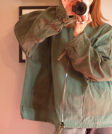 "KOUHEI TERRAI"U.S. ARMY BARRACK BAG REMAKE JACKET