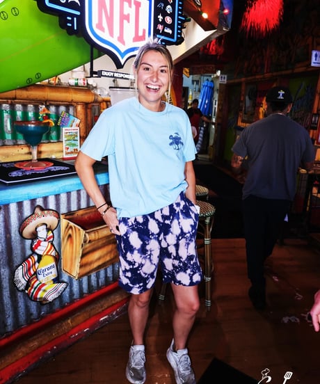 "COOKMAN"Tie-Dye Corduroy Shorts