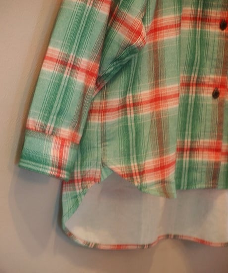 "IMPRESTORE"Flannel Hooded Shirts [Springsteen]